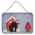 thumbnail image 1 of Caroline's Treasures Dog House Collection Bulldog francés Brindle Impresiones para colgar en la pared o en la puerta BB2763DS812, 8 x 12, multicolor Caroline's Treasures BB2763DS812, 1 of 1