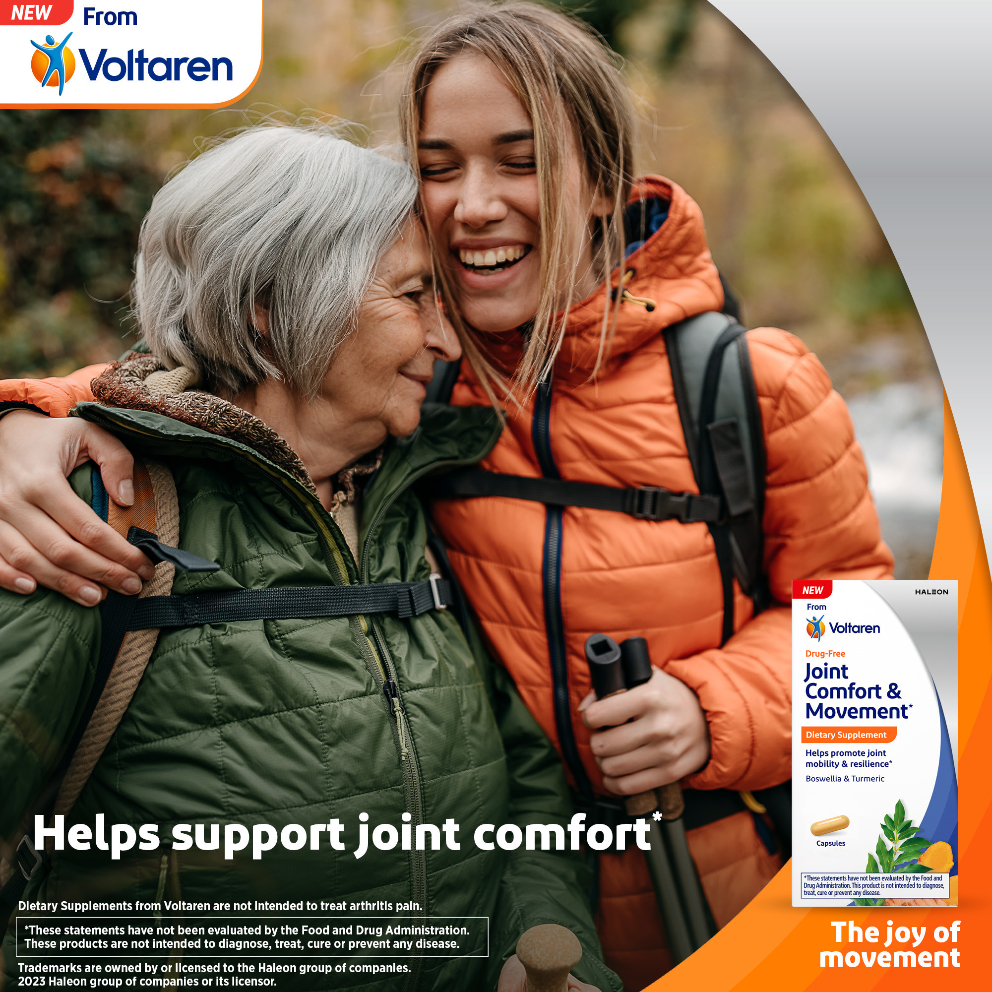 Voltaren Dietary Supplements Joint Comfort + Movement  30 Ct