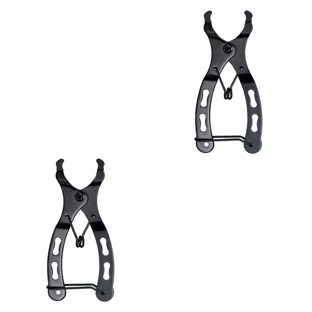 Soidarity Conector de eslabones de cadena de bicicleta de montaña, alicates, hebillas mágicas, divisor, herramienta de mantenimiento de extracción de Tipo B 2piezas