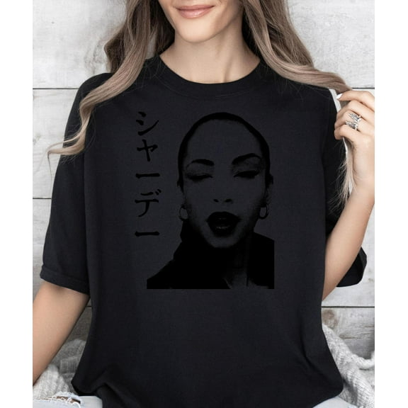 Sade T-shirt music 80 tour###ANANDHIS ART LLC