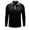 Black, variant on DDAPJ pyju Men's Contrast Collar Polo Shirts Raglan Long Sleeve Golf Shirt Fall Casual Stylish Tops Black M
