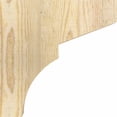 thumbnail image 3 of 4"W x 10"D x 10"H Monterey Rough Sawn Corbel, Douglas Fir, 3 of 9