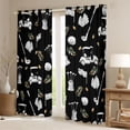 thumbnail image 2 of Feelyou Kawaii Golf Car Black Out Curtains, Outdoor Ball Sport Curtains Pack of 2 (42x63 Each), Teens Kids Boys Girls Bedroom Curtains, Curtains and Drapes Room Decor, 2 of 6