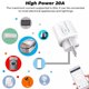 thumbnail image 2 of Tuya APP Remote Control EU WiFI Socket Plug 20A EU Smart Home WiFi Plug with Alexa Voice Control Timing Electrical Power Socket heqiyong LED, 2 of 2