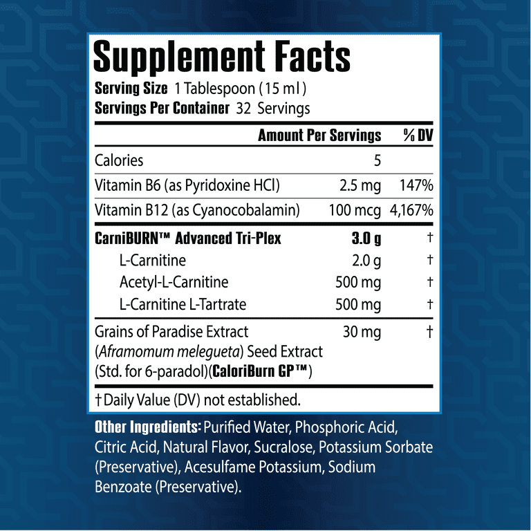 Siren Labs L-Carnitine Elite Burn Liquid Keto Fat Burner and Metabolism  Activator - Fat Loss Support Keto Friendly Weight Loss Increase  Energy-Stimulant Free - Lemon Lime 3000mg (32 Servings) - Walmart.com