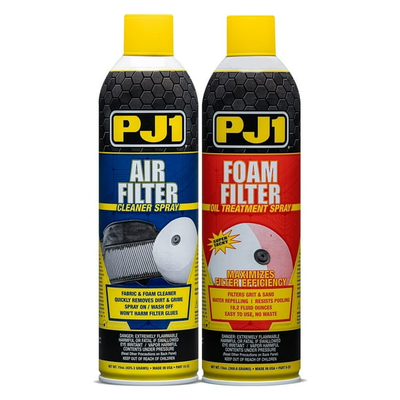 PJ1 15-202 Kit de Soin Filtre en Mousse - 28 Onces, Noir