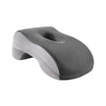 thumbnail image 4 of Almohada para la siesta de oficina, almohada boca abajo, ligera, con soporte para la cintura, espuma viscoelástica Gris, 4 of 9