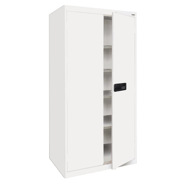 Sandusky Lee 36"W x 24"D x 72"H 5-Shelf Steel Storage ...
