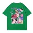 thumbnail image 3 of Pop cazadora para niña Demon Hunters Graphic Round-Neck Short Sleeve T Shirt For Kids Youth Fashion Tee With Cartoon Print Design Soft Blend Top For Children （Green）, 3 of 4