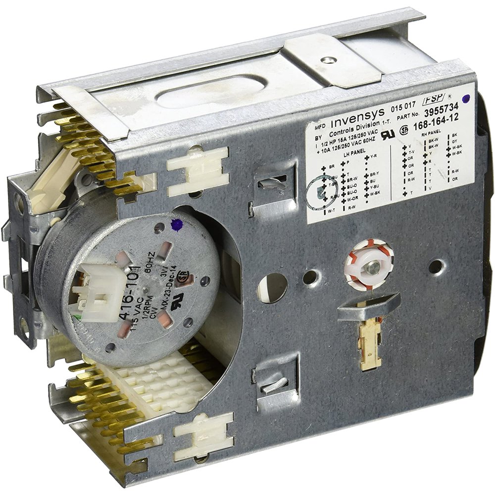 Genuine Whirlpool WP3955734 Timer for Washer