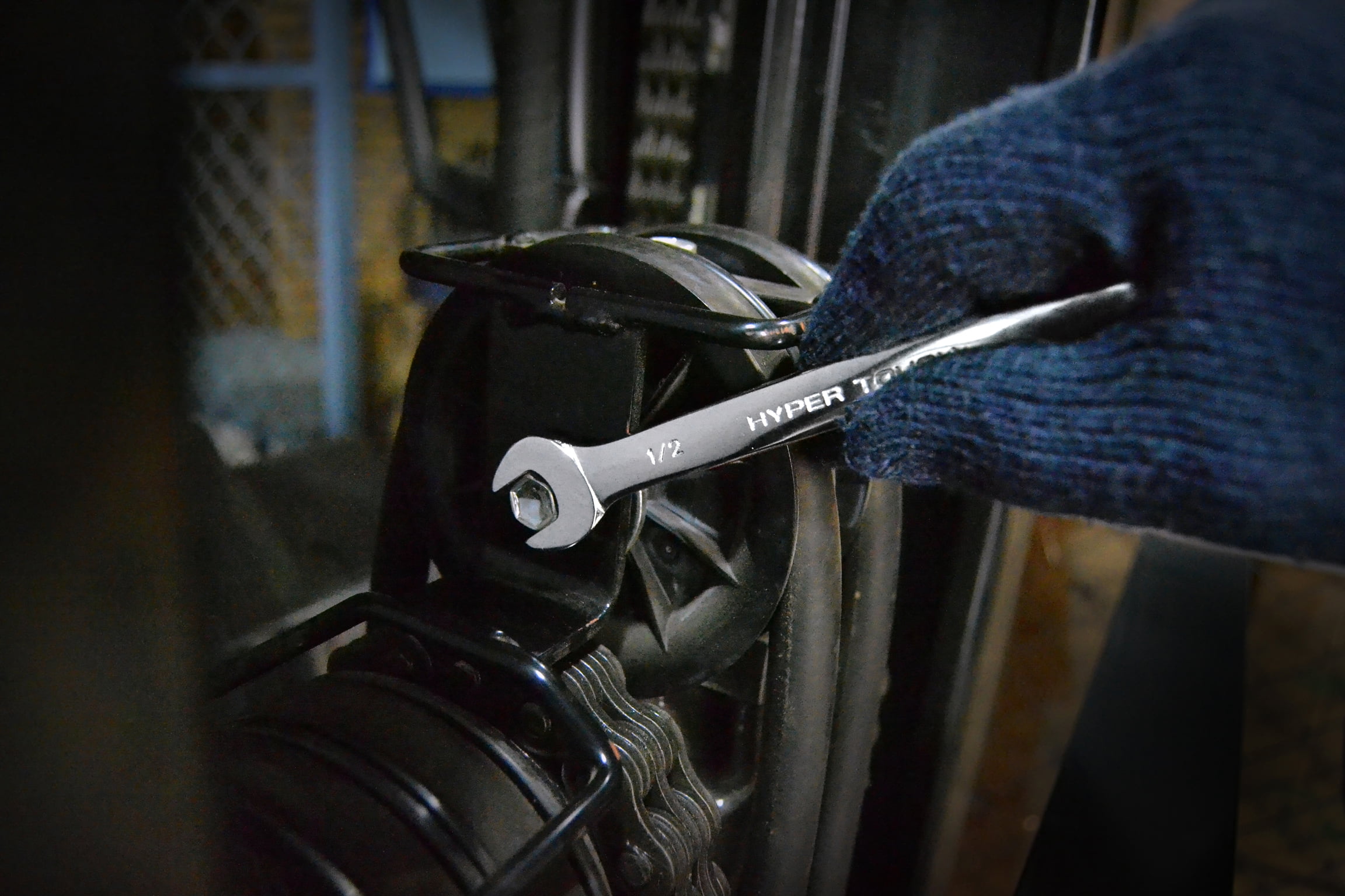 Hyper Tough 8-Piece SAE Double Open End Wrench Set