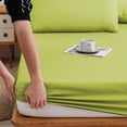 thumbnail image 4 of Aufmer Double Bed Fitted Sheet with 2Pcs Pillowcase Non Slip Fixed All Inclusive Mattress Protection Soft Fiber Comfortable Bedding, Multicolor, 4 of 6