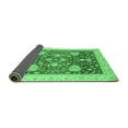 thumbnail image 2 of Ahgly Company Indoor Rectangle Oriental Emerald Green Traditional Area Rugs, 2' x 3', 2 of 4