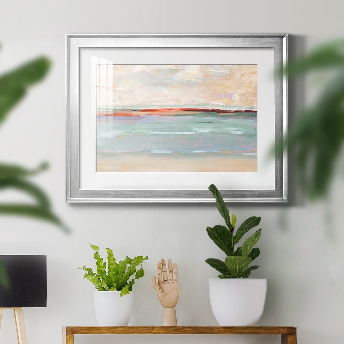 Sienna Horizon I Premium Framed Print - Ready to Hang