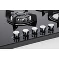 thumbnail image 2 of Parrilla Ceres ODIPO Cristal Templado Negro 5 Quemadores, 2 of 3