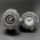 thumbnail image 4 of Anillo para parejas con incrustaciones de diamantes de imitación, regalo de San Valentín, reloj de cuarzo, anillo para enamorados, accesorio de joyería, 4 of 5