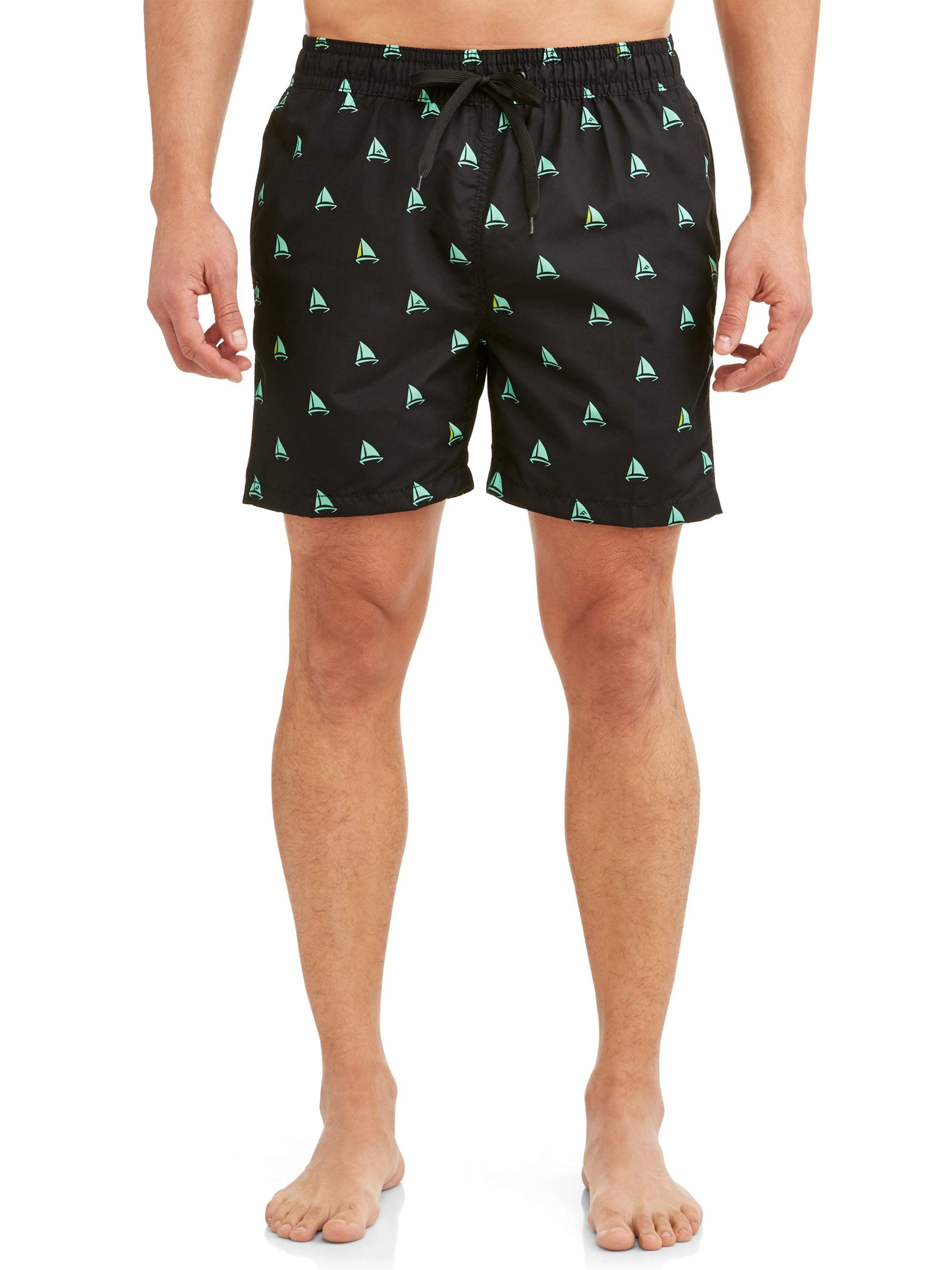 Kanu Surf Men's Regatta Print Short Trunk Swimsuit - Walmart.com