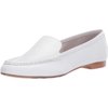 Taryn Rose Womens Collection Diana Loafer Flat, White, 8.5 M M US