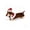 A, variant on Christmas Pillows Dachshund Doll 12.6 x 19.7 Inch Dachshund Gifts Weiner Dog Gifts Christmas Holiday Decoration for Sofa