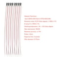 thumbnail image 2 of Tineasur 100Pcs Thermistor Resistors for Air Conditioning Heating Systems Temperature Sensors, 2 of 8