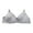 Gray1, variant on Womens Underwear Front Closure Bra for Women Comfort Wireless Full Coverage Sleep Bra