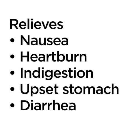Equate Bismuth Subsalicylate Upset Stomach and Diarrhea Relief Caplets, 262mg, 40 Count