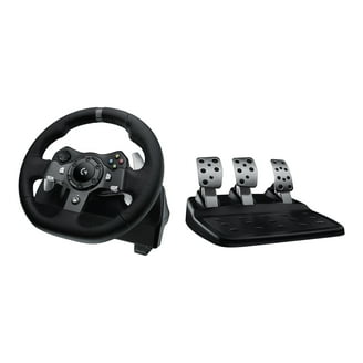 Logitech - G920 Driving Force Racing Wheel with Shifter, Clutch