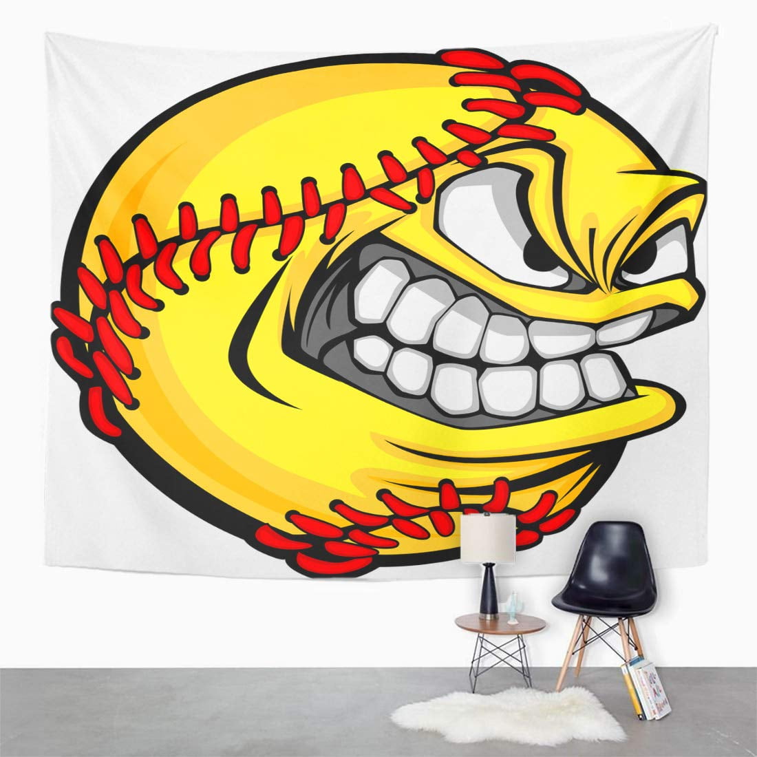 Softball tapestry sale