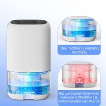 Dehumidifier,35 OZ Small Dehumidifiers for Room for Home, Quiet with Auto Shut Off, Dehumidifiers for Bedroom (280 sq. ft), Bathroom, RV, Closet