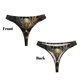 thumbnail image 3 of Fotbe Vintage Ornate Skull Tanga Sin Costuras para Mujer con Estampado – Panties Invisibles, Transpirables y Cómodos para Uso Diario-XX-Large, 3 of 6