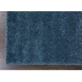 thumbnail image 5 of Nourison Malibu Shag Contemporary Blue Area Rug, 5 of 8