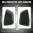 thumbnail image 4 of Unique Bargains 1Pcs Key Fob Remote Control Cover Case Full Protection TPU Shell for BMW 1 Series Translucent Green, 4 of 6
