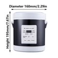 thumbnail image 3 of Portable 12V/24V Quick Heating Rice Cooker Rice Cooking Appliance Car Rice Cooker Suitable for Vehicle and Household Use, 3 of 8