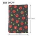 thumbnail image 3 of Pofeuu Tomatoes1 Print Travel Document Organizer Passport Holder Men Women for Family (6.5 in x 4.5 in),Wallet Holder Credit Card Clutch Bag Case, 3 of 5