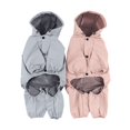 thumbnail image 4 of Ropa para mascotas, impermeable para perros, todo incluido, impermeable, con capucha, para gatos y perros de cuatro patas, 4 of 5
