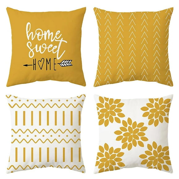 Modern sofa cushion cover, outdoor linen fabric decorative pillowcase