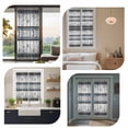 thumbnail image 7 of Grey Wood Grain Window Privacy Film, Country Vintage Barn Door Rustic Lodge Static Cling UV Sun Blocking Heat Control Window Tint, Non-Adhesive One Way Windows Privacy Cover 17.7''x78.7'', 7 of 7