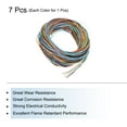 thumbnail image 3 of 30 Gauge Hookup Wire 7.5m/25ft 30AWG Electrical Wire Spool Ul1007, 7 Color, 0.08cm Dia Model Aircraft, 3 of 5