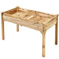 thumbnail image 5 of TrumanPick Raised Garden Bed 48x24x30in Elevated  Wood Planter Box for Vegetables Flowers Herb, 5 of 12