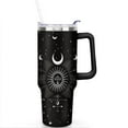 thumbnail image 2 of 40oz Goth Tumbler with Handle & Straw,Stainless Steel Insulated Cup,Leak Proof Travel Mug,Keeps Drinks Hot/Cold,Gothic Halloween Coffee Cup,Witchy Gifts for Women, 2 of 7