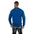 thumbnail image 3 of Avenue George V Paris Men's GV Signature Chenille Crewneck Sweatshirt (Small, Blue), 3 of 4