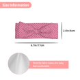 thumbnail image 2 of Headbands Baby Girls Bows - pink sequins Stretchy Soft Headbands with Hair Bows Head Wrap Hair Accessories For Newborn Baby Girls Infant Toddlers Kids, 2 of 5