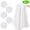 White-5pc, variant on Hengbo 2 Pcs Microfiber Bath Towel Extra Large 27 x 55 inch Bath Sheets Set for Home Body Sport Yoga Spa Fitness Gray