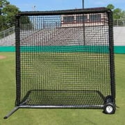 Cimarron 7x7 #42 Premier Fielder Net and Frame with Wheels and Padding