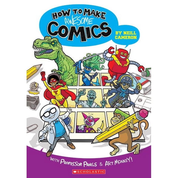 How to Make Awesome Comics (Paperback)