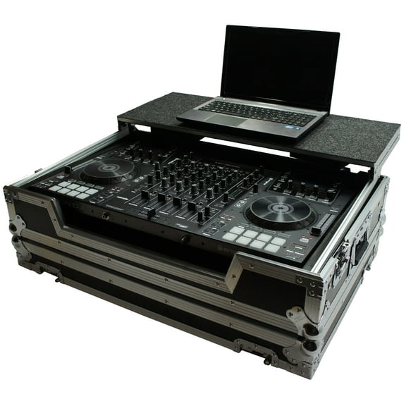 Harmony HCMCX8000LT Glide Laptop Stand DJ Case for Denon MCX8000