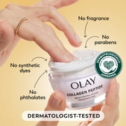 Olay Skin Care Regenerist Collagen Peptide 24 Facial Moisturizer, Fragrance-Free, 1.7 oz