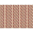 thumbnail image 1 of Ahgly Company Machine Washable Indoor Rectangle Transitional Grapefruit Red Area Rugs, 4' x 6', 1 of 7