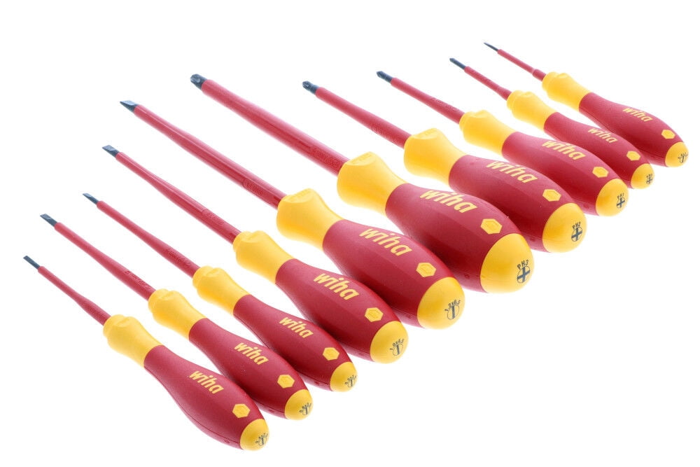(10-Piece) Insulated SoftFinish Screwdriver Set