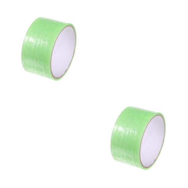 Yuarrent Cinta de bola adhesiva que brilla en la oscuridad para aliviar el estrés, juguete luminoso y sedoso, manualidades rodantes para Type2 NO2